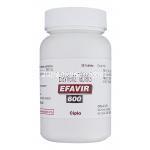 エファビール　Efavir、エファビレンツ600mg　ボトル